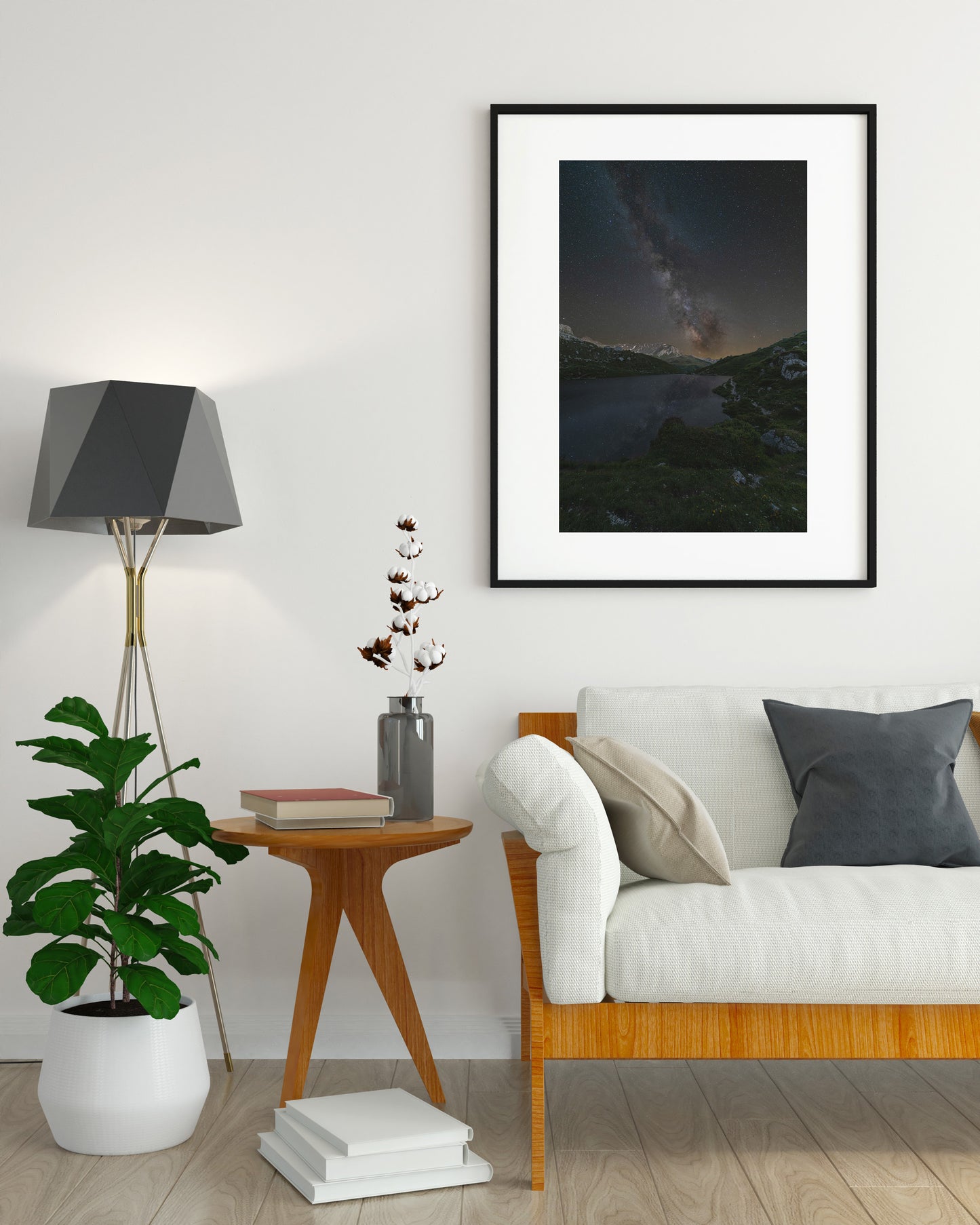 Milchstrasse über dem Partnunsee